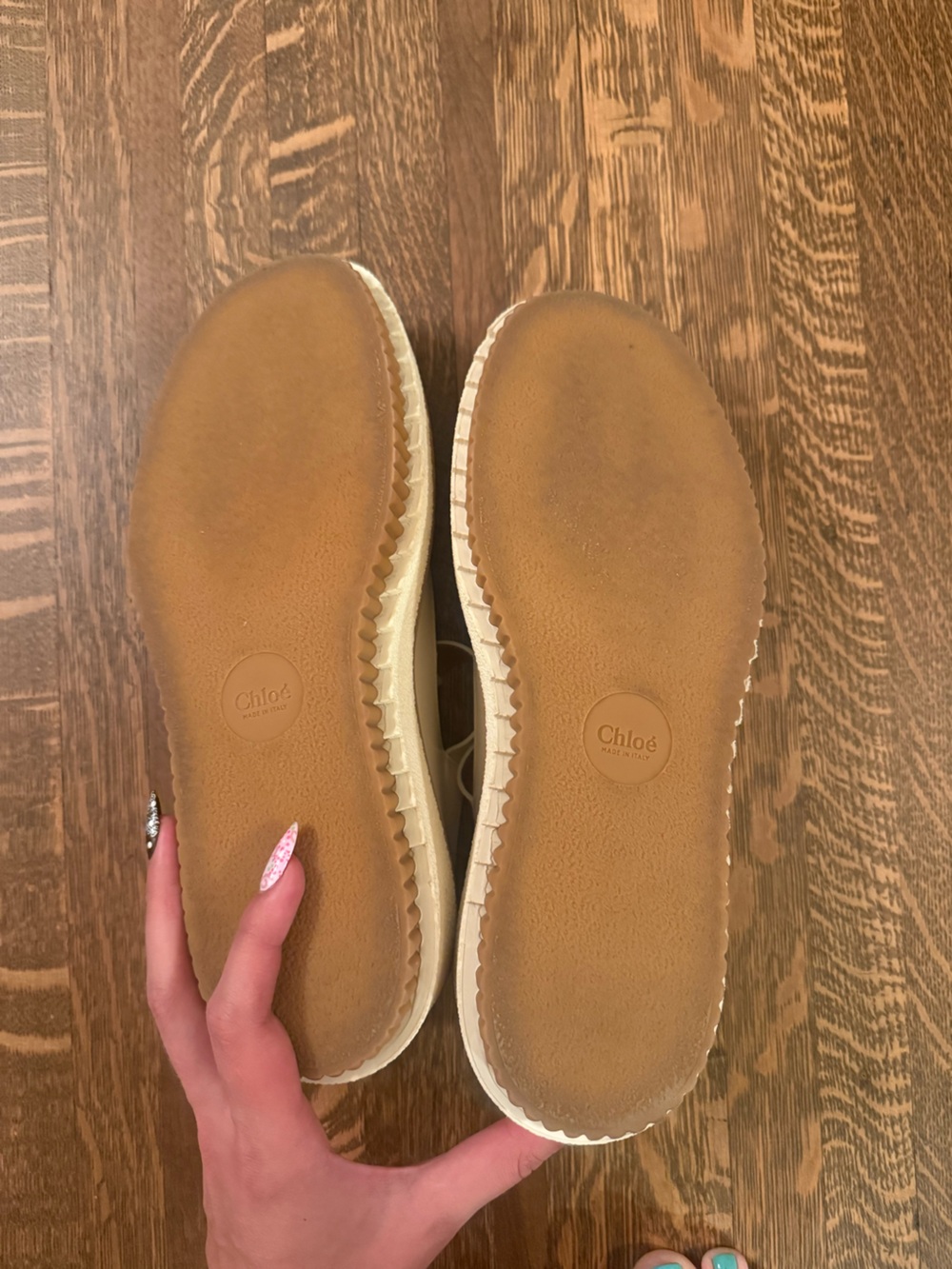 Chloe Kurtys Crepe Platform Mary Jane- size 40 - Picture 3 of 6